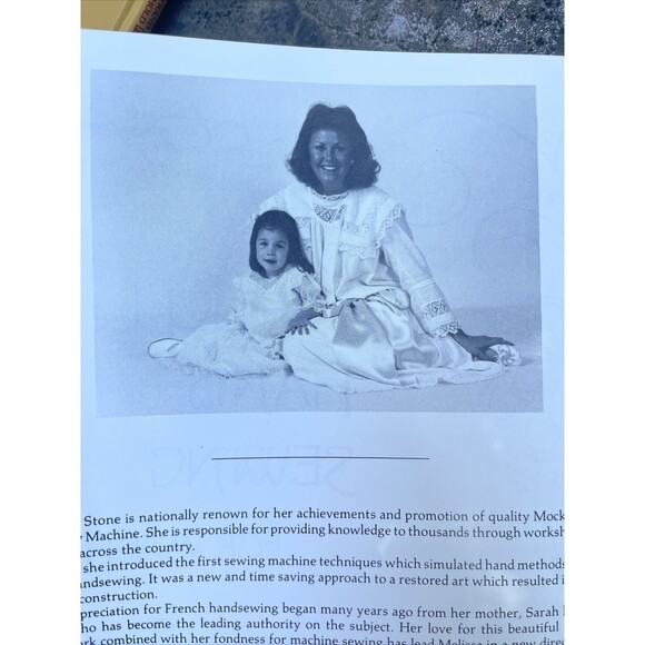 FRENCH HAND SEWING FOR MACHINE By Melissa Stone *Excellent Condition* - Picture 6 of 16